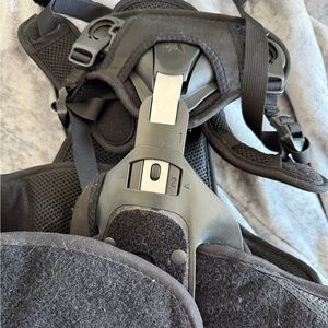 Adjustable Black Back Brace Support Harness